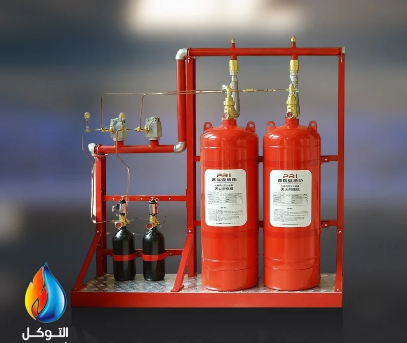 نظام الاطفاء بالغمر الكلي -FM200